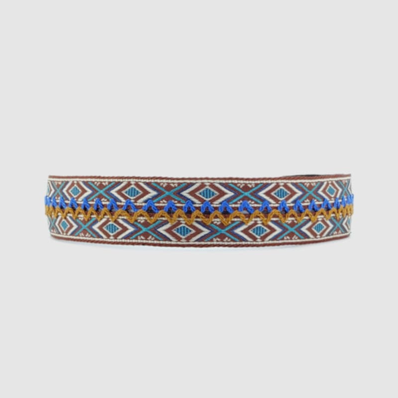 LALA African Pattern Hairband P-BROWN