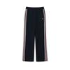 Heritage Classic Gestreifte Dehnbare Bequeme Gestrickte Lockere Gerade Bein Freizeit Hosen Damen Hosen Legendary-Blue F11W548607FNV