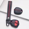 Key Fob Cover for Mitsubishi Outlander ASX Lancer Triton Pajero Eclipse Cross Grandis with Keychain Anti-Scratch Surface Shockproof Structure
