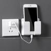 Punch-free Remote Control Mobile Phone Charging Wall-mounted Box Wall-mounted Storage Box Mobile Phone Storage Rack