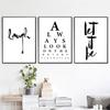Black White Motivative Quote Wall Art Picture Abstract Poster Laugh Canvas Print Minimalist Painting Nordic Decoration HD2832
