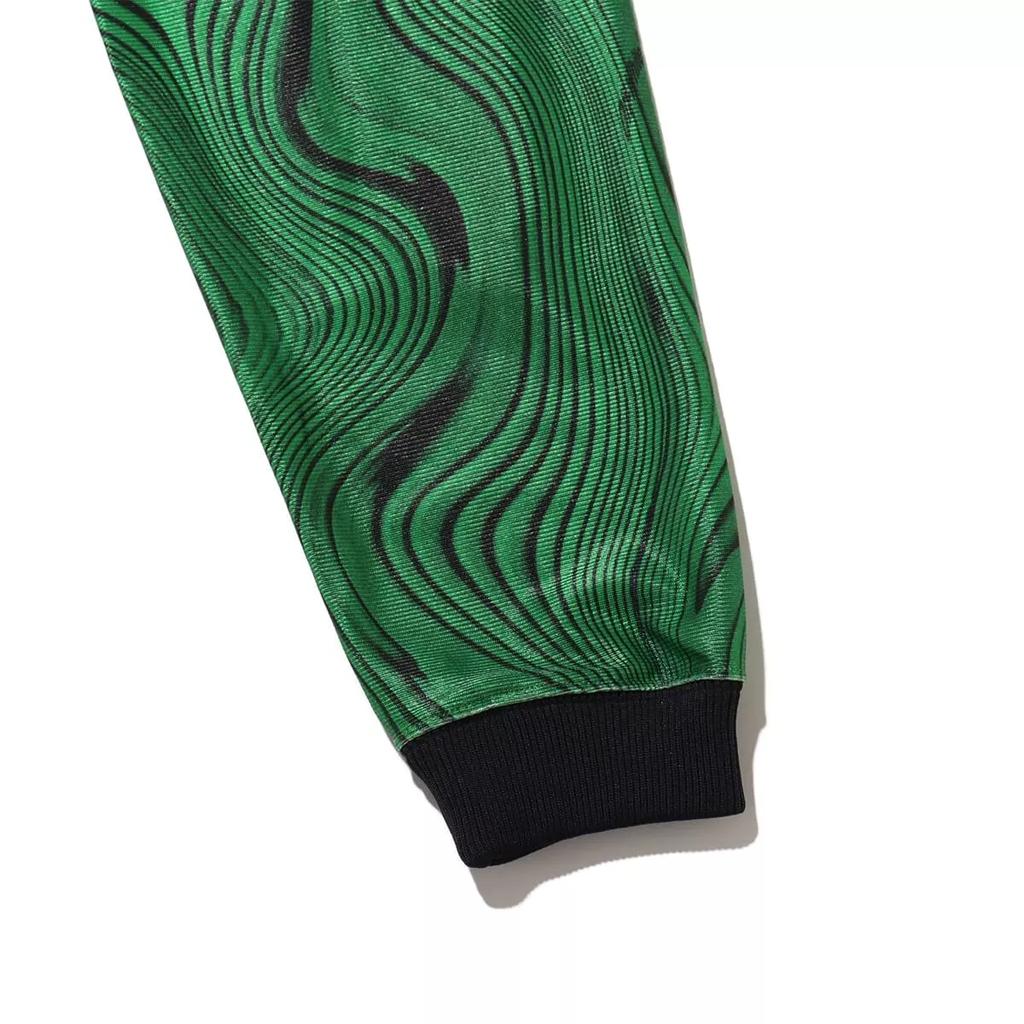 Nike X Off-White All-Over Print Jersey Kelly Green/White Unisex Tops FQ0998-389