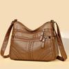 Crossbody Bag for Women Fashion New Women's Bag Soft Leather Texture Large Capacity Middle-aged Women's Shoulder Bag