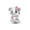 Copper Cz Zircon Charms Beads Love Heart Pendant Firefly Dangle Fit Bangle Bracelet Diy Women Original Diy Jewelry