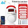 Commercial Gas Alarm with Automatic Shut-off Valve for Liquefied Natural Gas Detection