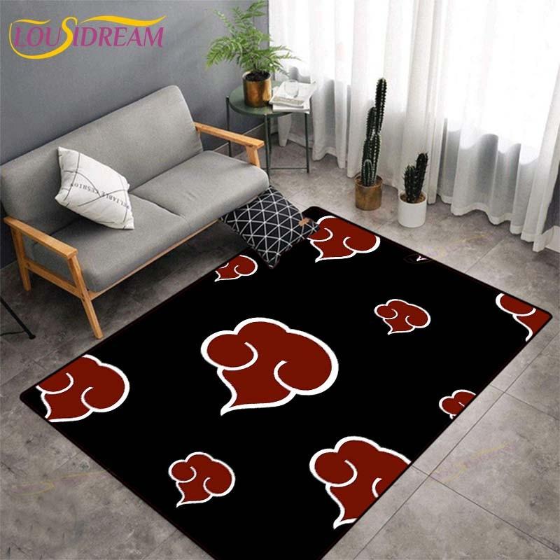 Naruto Anime Carpet Living Room Bedroom Bedside Mat Japanese Study Room Computer Chair Home Fashion Floor Mat Area Rug