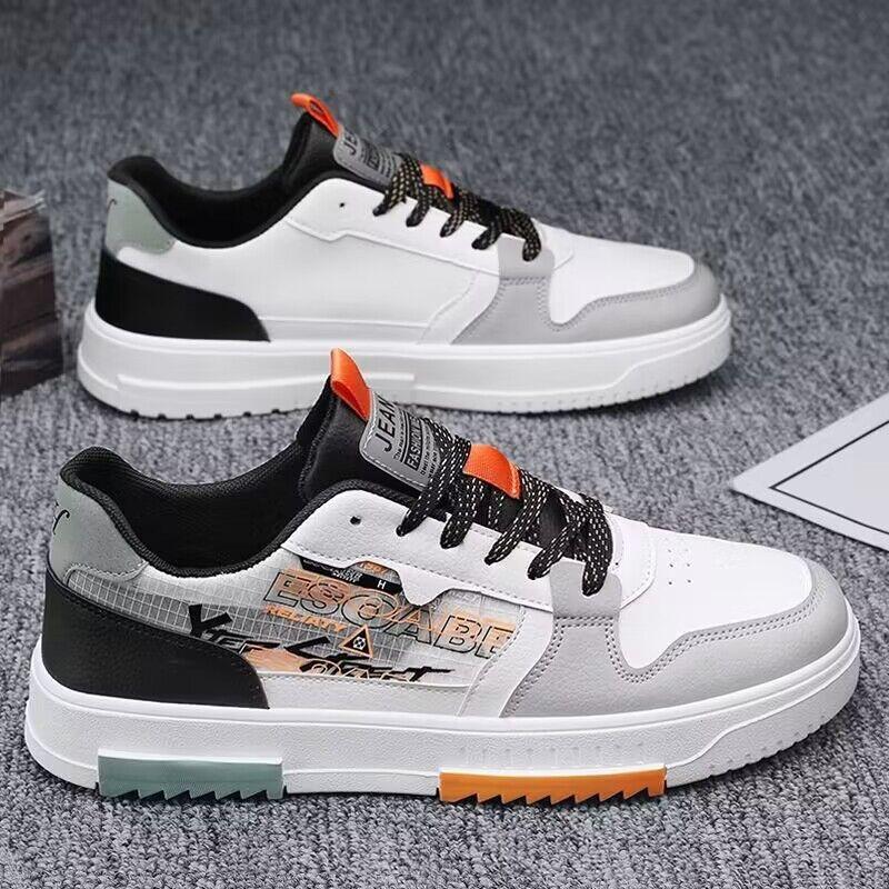 Mode Zomer Nieuwe Heren Casual Sneakers Lichtgewicht Ademend Tennisschoenen Mode Buitensport Casual Platte Schoenen Boardschoen Snelle Verzending