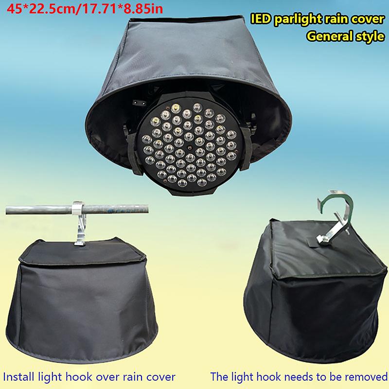 Beam Moving Head Rain Cover Beam Stage Light Rain Snow Coat Rain Cover Par Light Waterproof Black Plastic