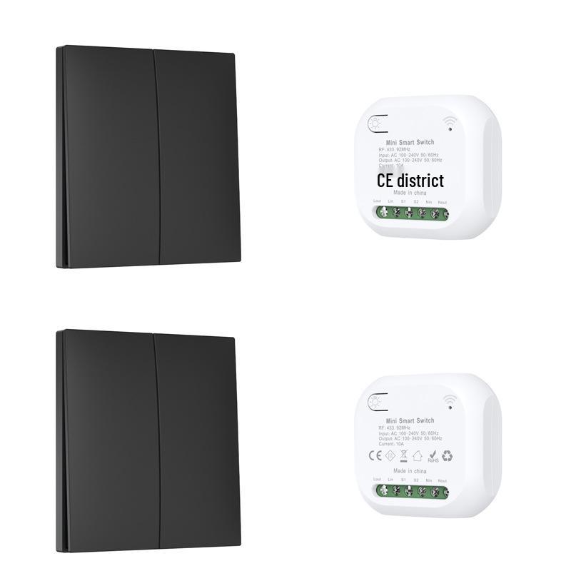 Wireless Multi-Control Light Switch with BFT Rolling Code Support