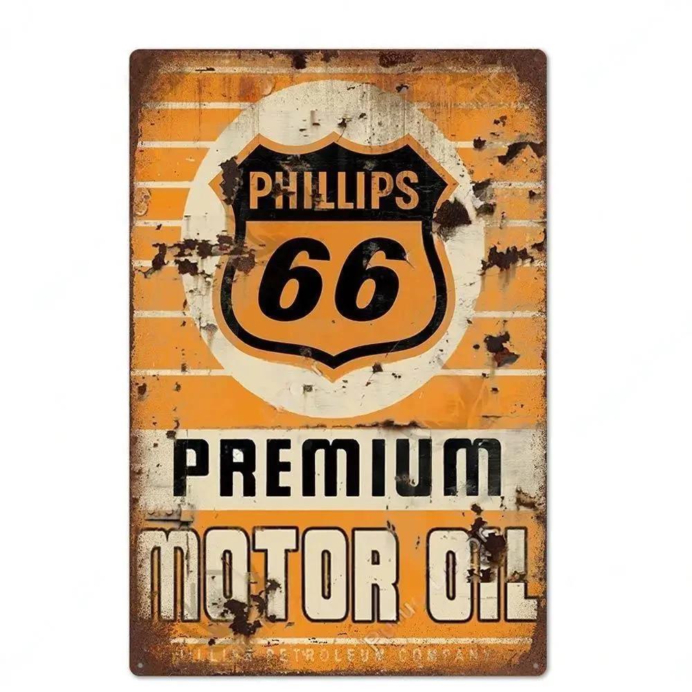 Motoröl Schmierung Garage Wanddeko Metall Blechschild Vintage Rostige Handwerkskunst Poster Schilder Motor Auto Werkstatt Deko Blechschilder