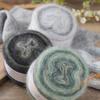 Ghem de fir de mătase, lână și mohair în degrade pentru proiecte DIY de tricotat manual și croșetat