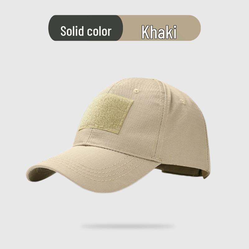 Casquette de baseball tactique camouflage unisexe - Visière plate velcro pour aventures en plein air et randonnée