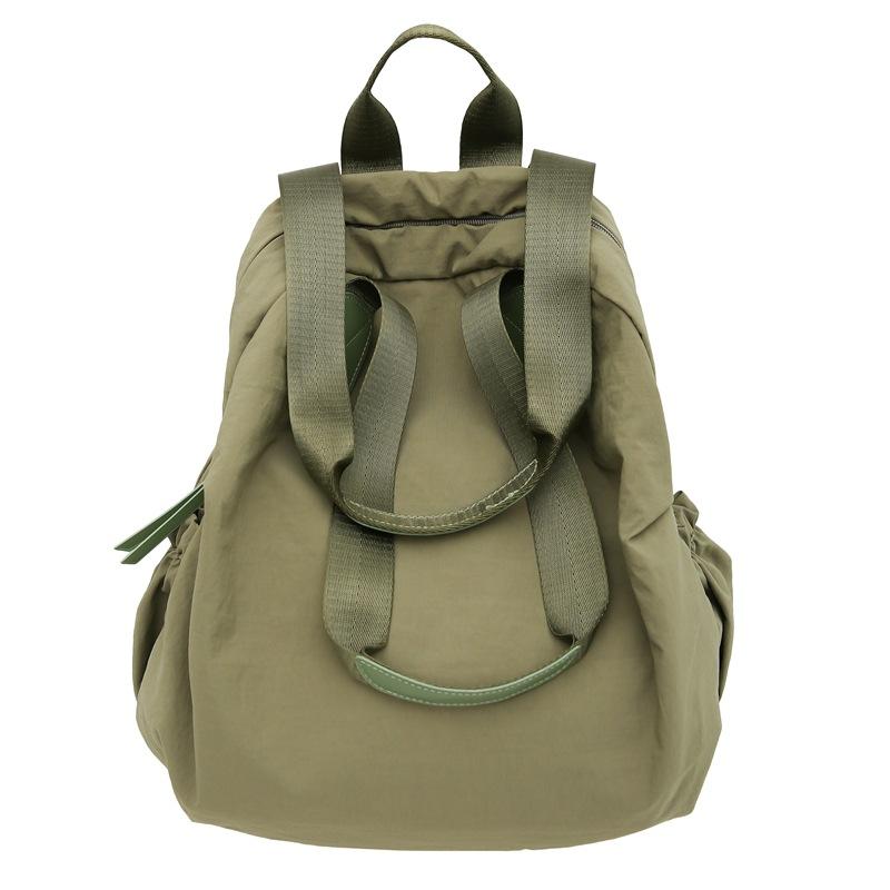 Schoolbag niche bag simple casual style women's bag large capacity backpack lightweight new shoulder bag multi-functional backpack tide