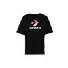 Converse Art OS Drop Shoulder Sleeve T Shirt Women's Black Unisex 10017799-A02
