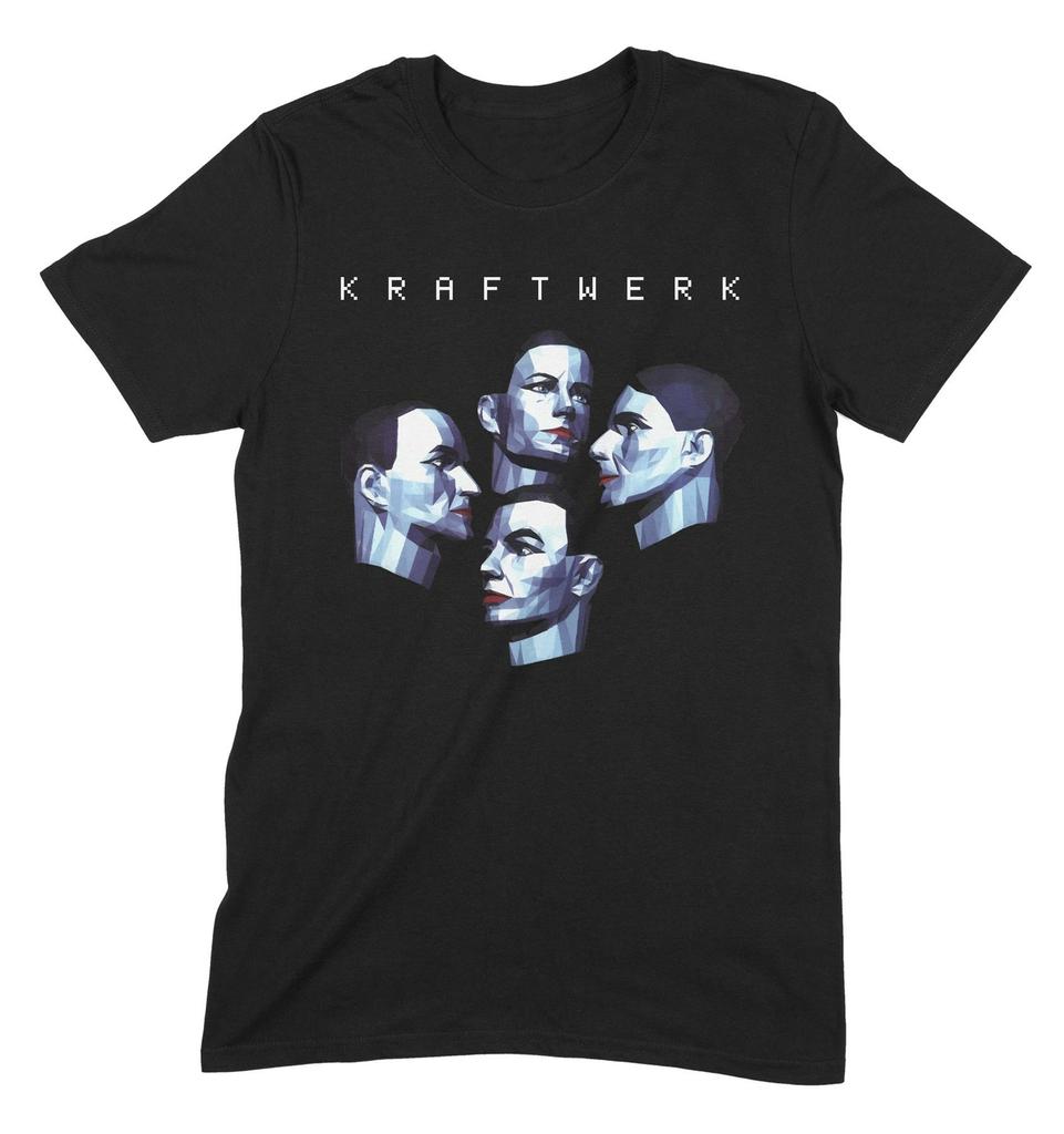 Kraftwerk T Shirt - Krautrock Electronica Syntetico Pop Autobahn