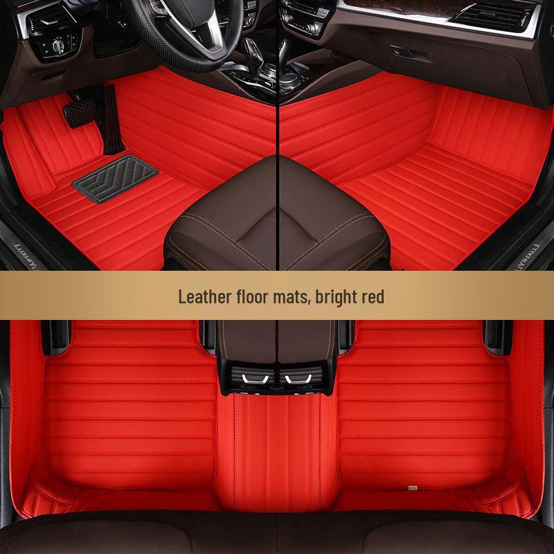 Coil Type Carpet-Style Floor Mats for Qoros 35 City SUV: Dirt-Resistant and Easy To Clean