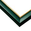 Epoch Wooden Puzzle Frame Woody Panel Excellent Gold Line Gold Molding Shining Green 38×53cm Panel No.5-B Hanging Rope Point Ticket UV-Cut Cover
