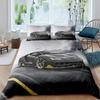 Jungen Sportwagen Bettwäsche Set Einzelbett Rennwagen Bettbezug Für Kinder Teenager Zimmer Dekoration Rennwagen Bett Set