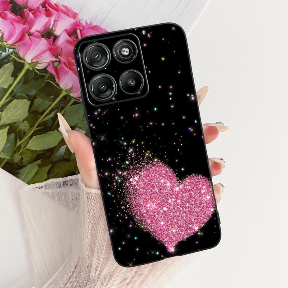 For Motorola Moto G15 G17 Power Case Cute Cat Fashion Painted Cover Soft TPU Phone Case For Moto G17 Power MotoG15 MotoG17 Shell