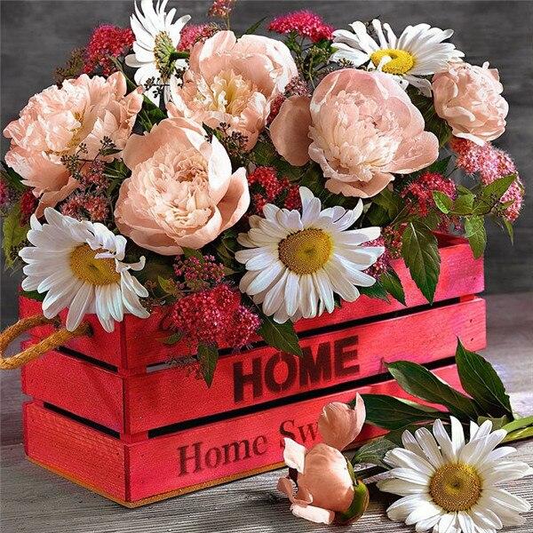 5d Diy Diamond Painting Mandala Diamond Embroidery Cross Stitch Flower Pictures Of Rhinestones Mosaic Decortion