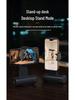 Bluetooth Single-Axis Camera Handle with Fill Light for Horizontal/Vertical Phone Photography & Selfies