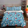 Sharks Amidst Waves. Bedding Duvet Cover Sets Duvet Covers Pillowcases Gifts (1 * Duvet Cover 2 * Pillowcases, Without Duvet Insert)