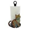 Iron Kitchen Paper Towel Holder Cat Shaped Paper Towel Tear Holder Vertical Decorative Napkin Dispenser For Bathroom Restroom