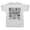 Funny Cloud Engineer Graphic T-shirts Tshirt Men Women's Fashion Casual Oversized 100% Cotton Multitasking Job T Shirt