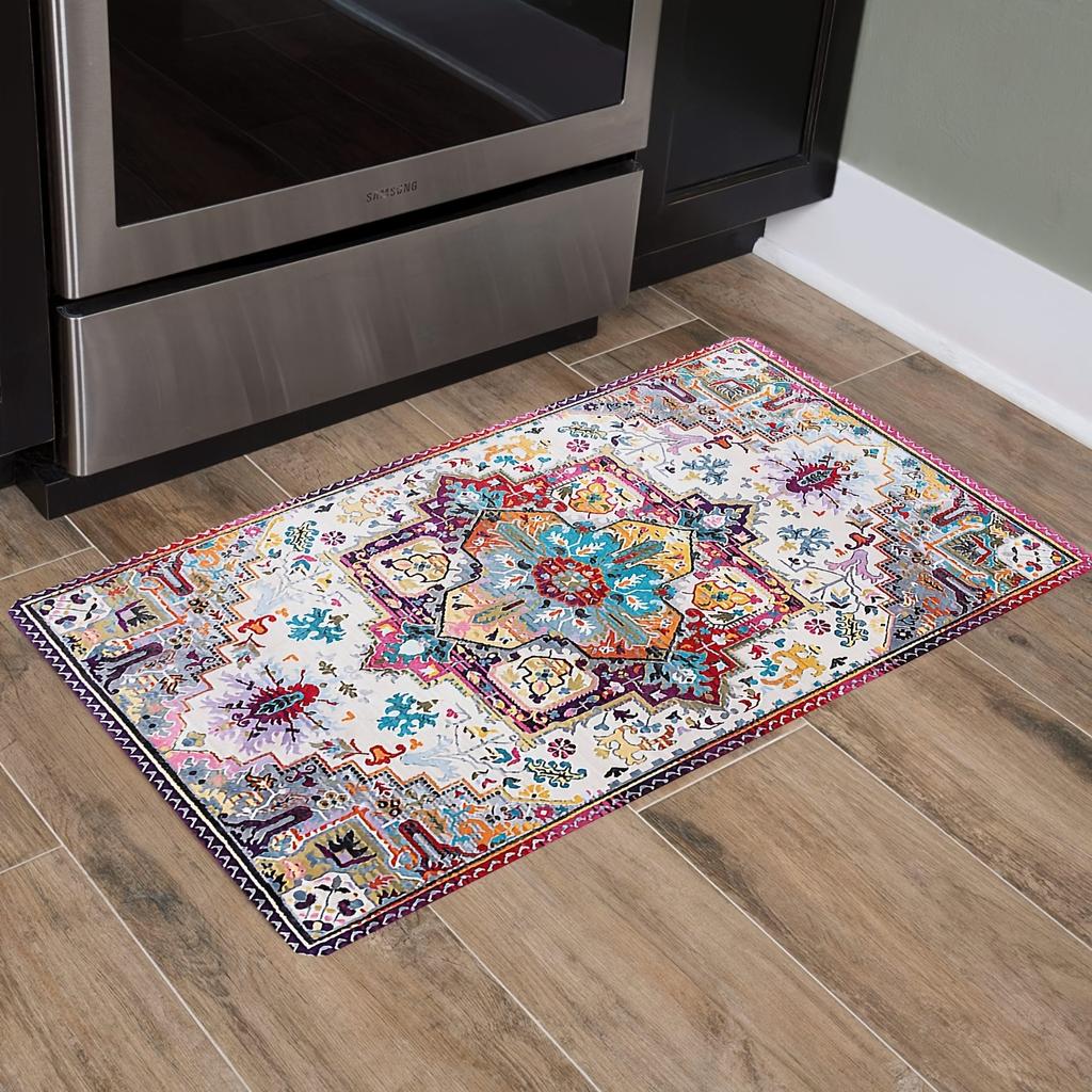 1PC Chicken Pattern Kitchen Rug Non-Slip Door Mats Pop design Bathroom Rug Bath Mat Carpet for Home Sink Laundry Decor