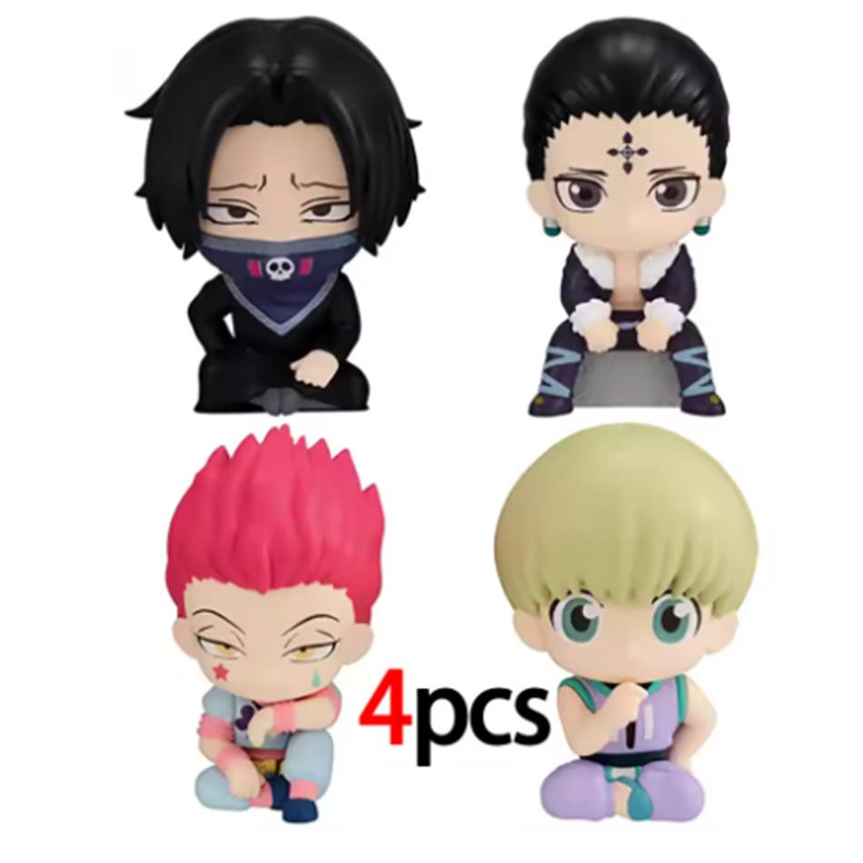 Anime Figure Chrollo Lucilfer Gon·Freecss Figure Killua Zoldyck Kurapika Figure Hisoka Figure Feitan Mini Model Dolls Toy Gifts