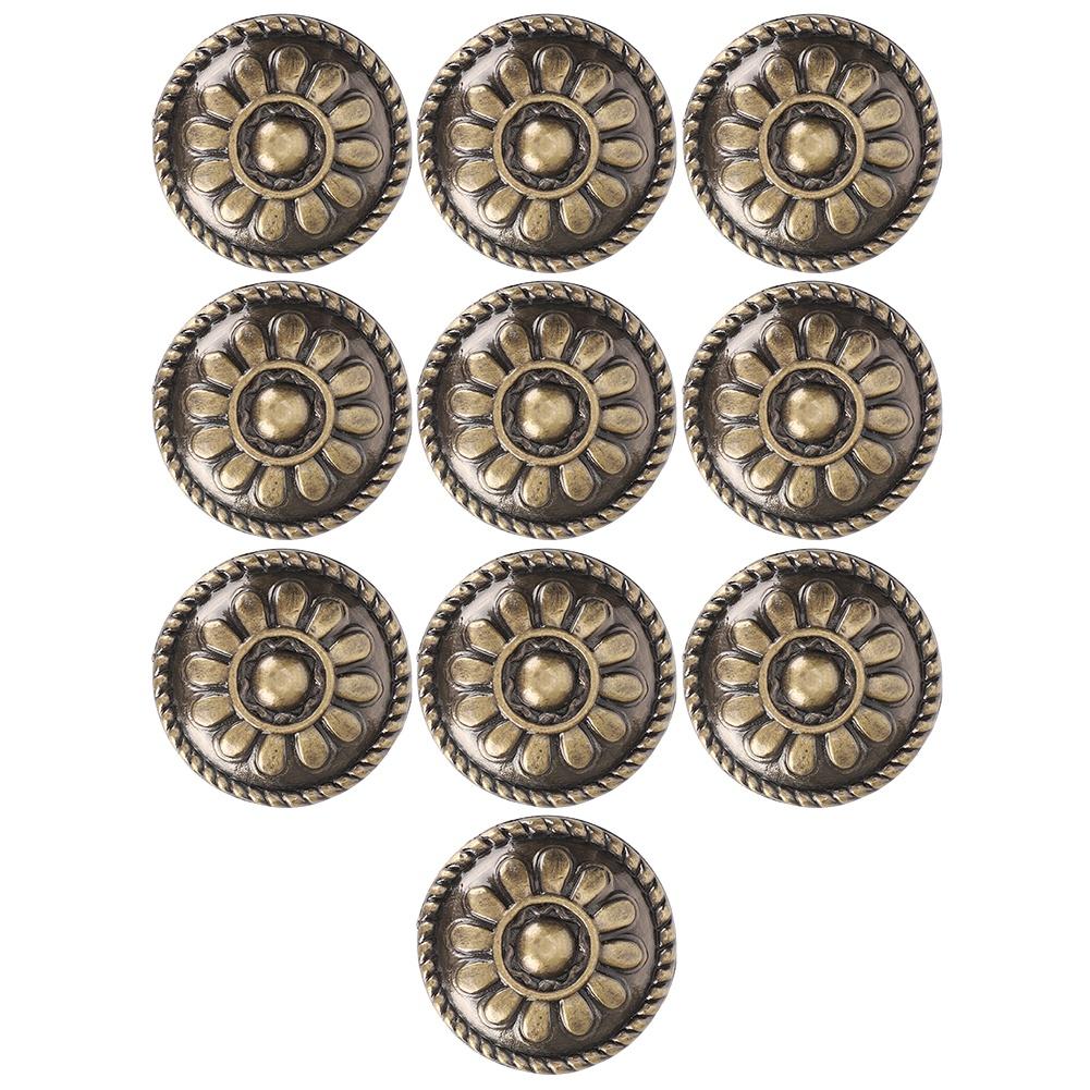 10 Set Office Handle Door Pulls Furniture Accessories Simple L AntiqueBrassColor Zinc Alloy