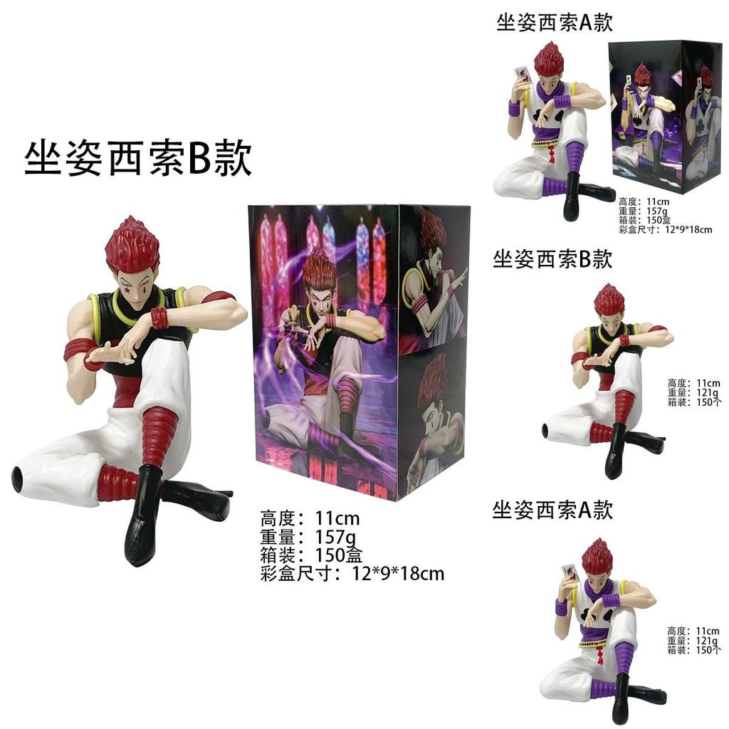 Hunterhunter Hisoka Pvc Model Ornament With Collectible Pose For Anime Fans
