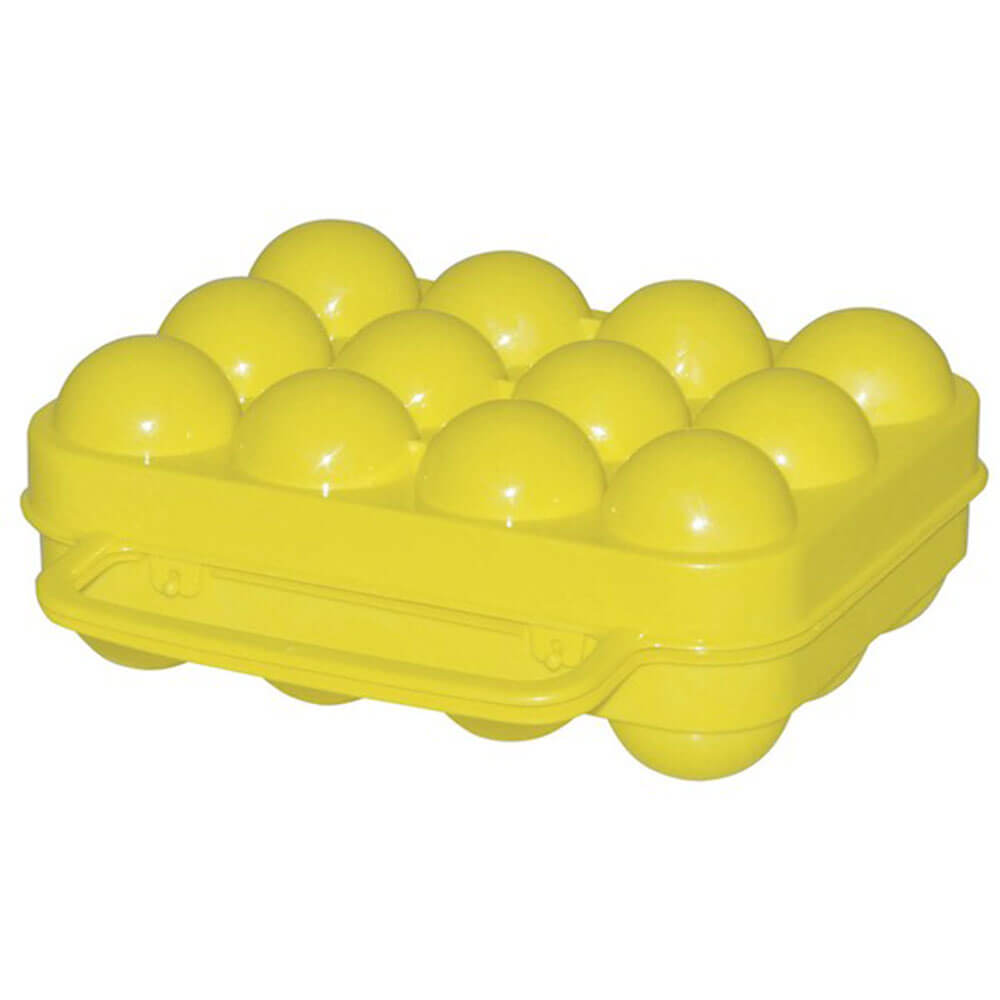 Portauova in plastica con maniglia (12 Uova)