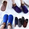 Stocking Winter Short Socks Thick Cozy Wear Tube Non-slip Foot Cover Women Keep Warm Soft Men Coral Fleece for Indoor Outdoor