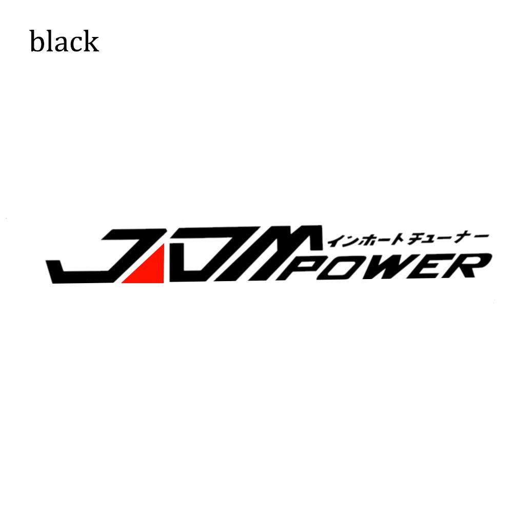 Vinyl Black/White Personality Automobile Decoration Car Sticker Decal JDM