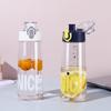 Summer New Plastic Sports Water Bottle Simple Portable Cup Student Drinking Cup