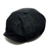 Reck Hatter Special Order Project Large Size Beret Cap Casquette Cas Hunching Newsboy Cotton Polyester 2WAY Adjustment XL Black