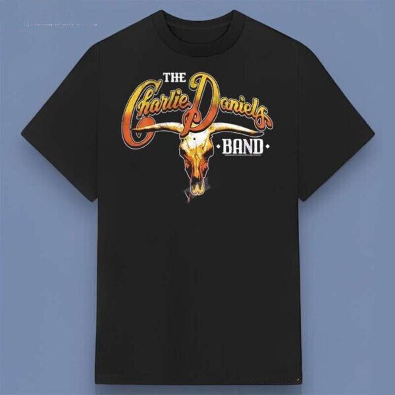 NEUES Charlie Daniels Band Totenkopf Unisex T-Shirt Perfektes Geschenk für Freunde Familie