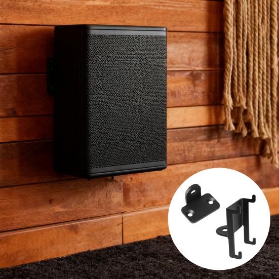 Wall Mount Bracket for Bose Virtually Invisible 300 Metal Bracket for Wireless Surround Sound Secure Quick Setup Monitor Holder