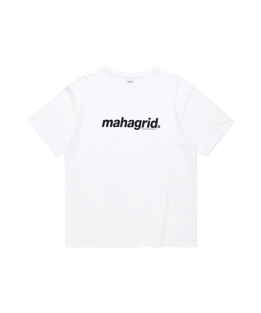 MAHAGRID Basic Logo Tee White(Mg2Cmmt502A)