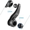 Universal Detachable Car Phone Holder with Extension Arm & 17mm Ball Mount
