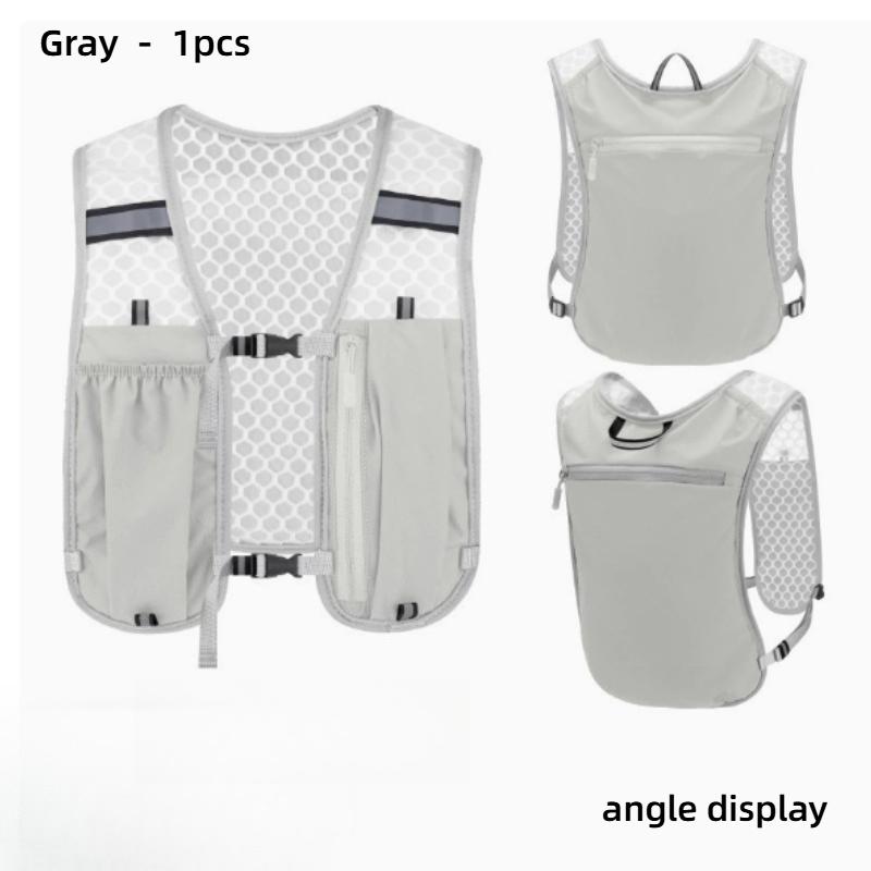 Sports Vest, Running Backpack, Hiking Bike, Marathon, Lightweight Water Chest Bag with Phone Storage Bag