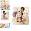 Soft And Cute Rabbit Plush Toy White Bunny Doll Perfect Gift For Kids
