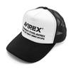 AVIREX Mesh Cap Men's NUMBERING USA Large Size Big Size 57-59cm 62-64cm (62.0-64.0 Cm, White)