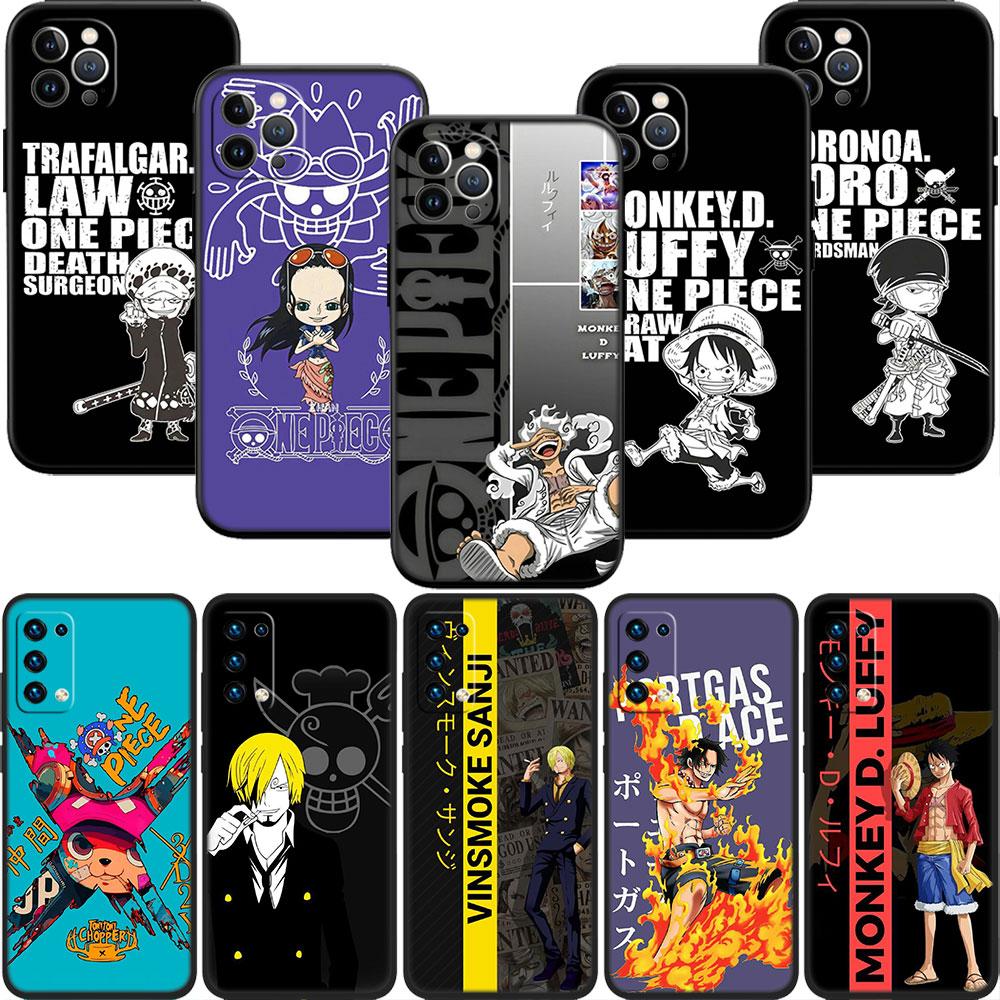 One Piece Anime Phone Case for Samsung Galaxy A11 A12 A13 A15 A52S A53 A55 A56 A70 A71 A72 A73 F06 F16 F56 S10 Plus S10e