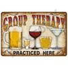 Vintage Posters Cocktail Tin Sign Plaque Metal Sign Plate Decoration Wall Art Home Decor For Bar Pub Club Man Cave Iron Painting