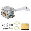 Carburetor Air Filter Kit Backpack Blower Parts Kit for Ryobi BP42 RY08420 RY08420A RY42BPEMC