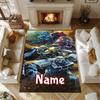Love Transformers (9) Customize Your Name Rug, Office Chair Cushion, Home Bedroom Living Room Gift.
