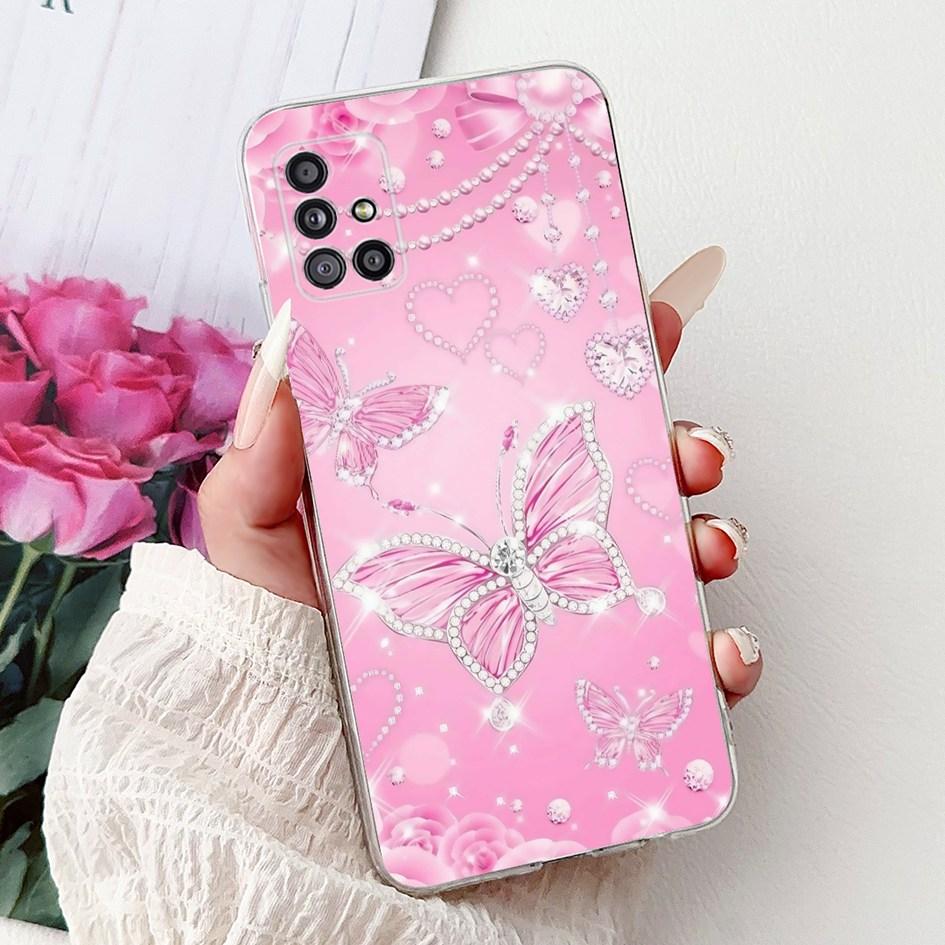For Samsung Galaxy A71 A51 A31 Case A315F A515F A715F Cover Fashion Painted Soft Silicone Phone Cases For Samsung A51 5G Housing