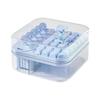 2-in-1 Ice Cube Easy Push Mold for Tray with Lid Release Ice DIY